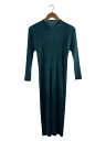 【中古】PLEATS PLEASE ISSEY MIYAKE◆25年/MONTHLY COLORS JANUARY/2/ポリエステル/GRN/無地/PP51JH116【レディースウェア】(4)
