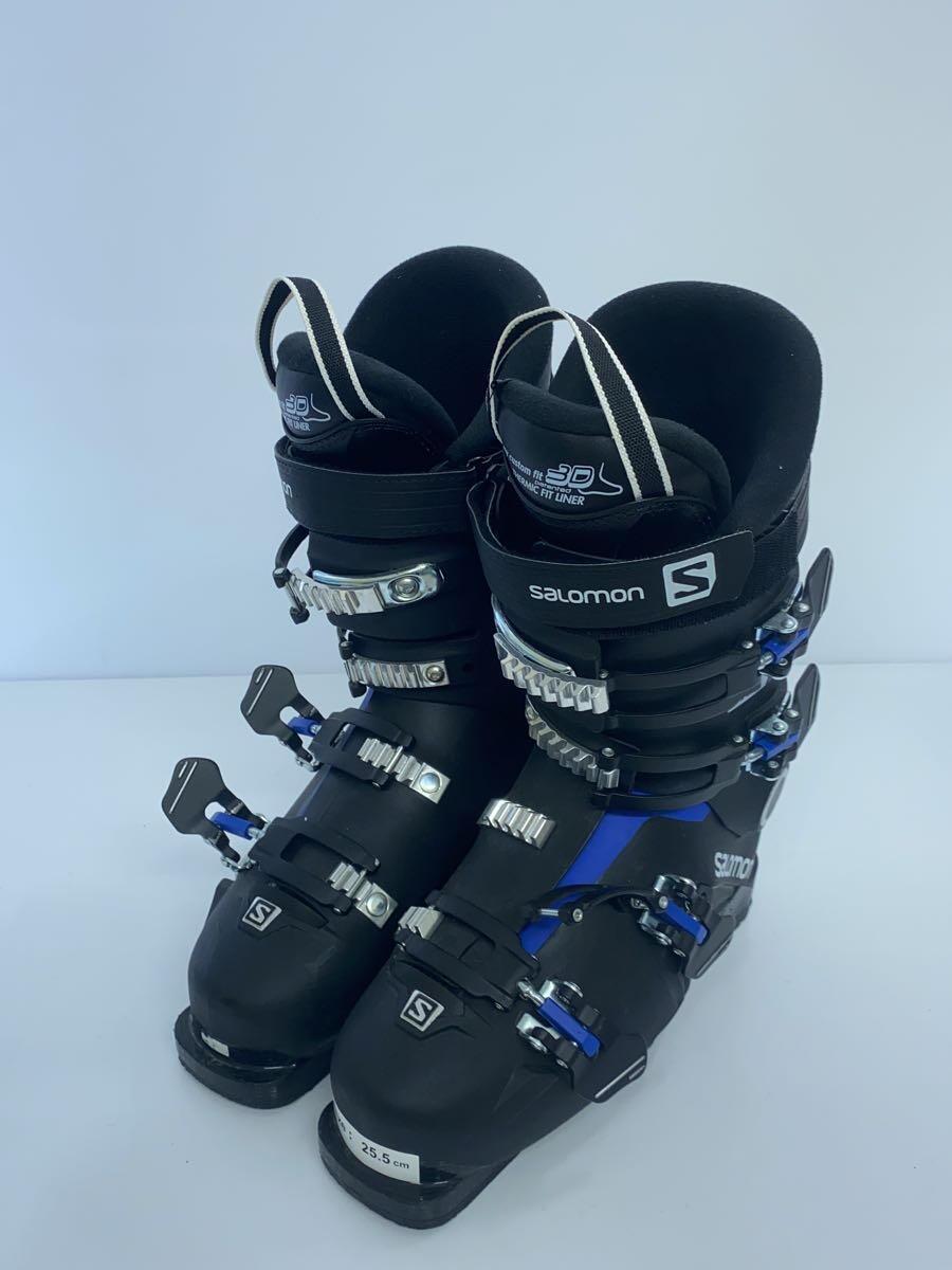 【中古】salomon◆スキーブーツ/25cm/BLK/アダルト【スポーツ】