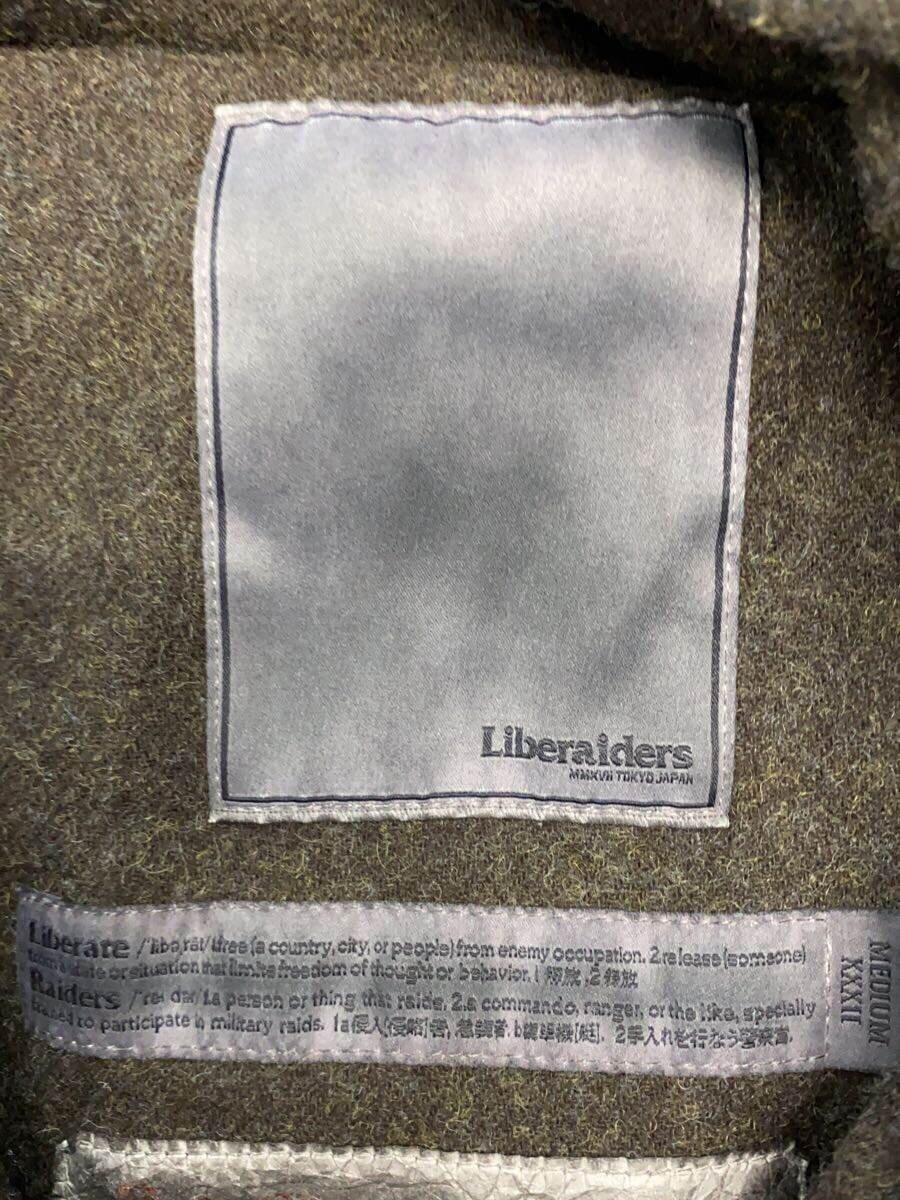【中古】Liberaiders◆OVERDYED EXPEDITION JACKET/中綿ジャケット/M/コットン/グレー/760031903【メンズウェア】
