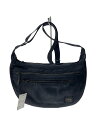 【中古】PORTER◆ショルダーバッグ/コットン/BLK/総柄【バッグ】(4)