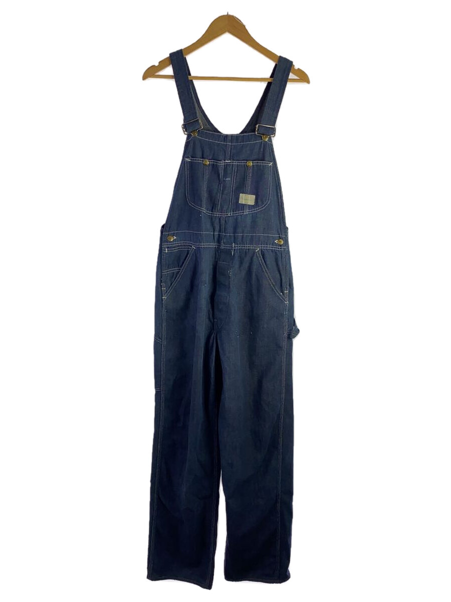 【中古】sears◆オーバーオール/--/コットン/NVY//【メンズウェア】