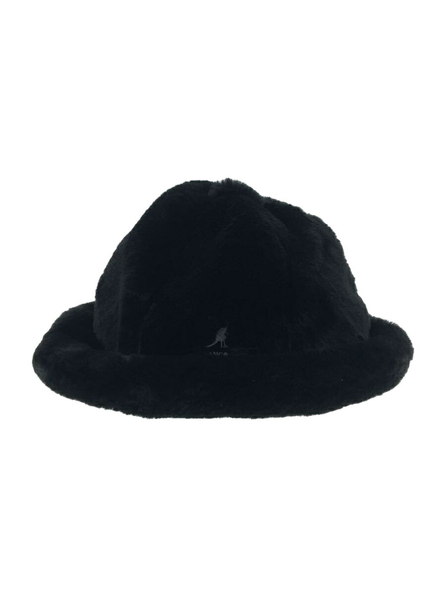 【中古】KANGOL◆ハット/M/ポリエステル/BLK/レディース/K4190ST【服飾雑貨他】