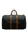 【中古】LOUIS VUITTON◆キーポル50_モノグラム・キャンバス_BRW/PVC/ブラウン【バッグ】