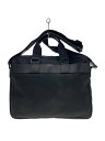 【中古】LONGCHAMP◆ブリーフケース/ナイロン/BLK/2160623001【バッグ】