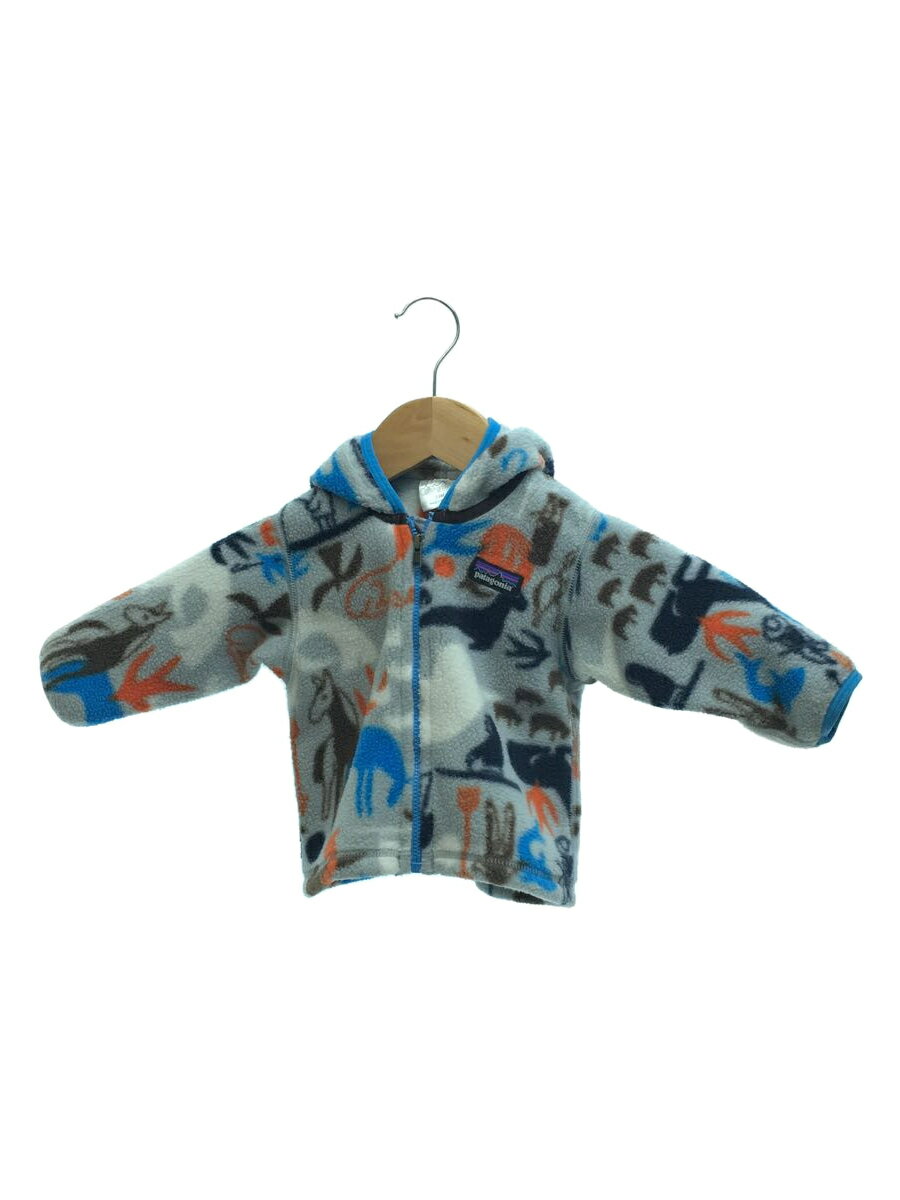 【中古】patagonia◆パーカー/--/ポリエステル/ベビーシンチラカーディガン 3-6M/60091SP15【キッズ】