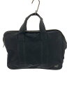 【中古】PORTER◆ブリーフケース/--/BLK【バッグ】