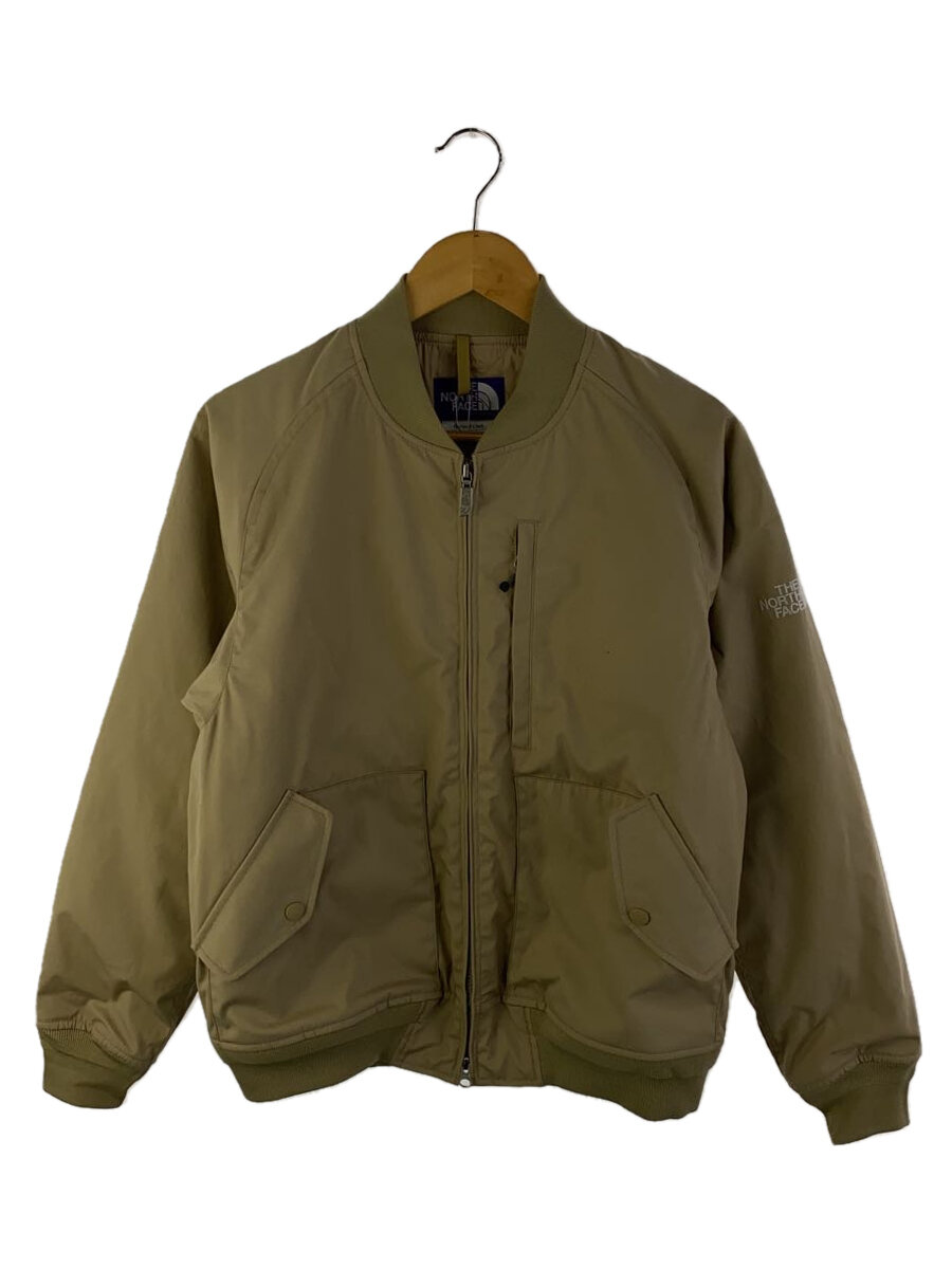 【中古】THE NORTH FACE PURPLE LABEL◆フライトジャケット_NY2276N/S/コットン/BEG【メンズウェア】
