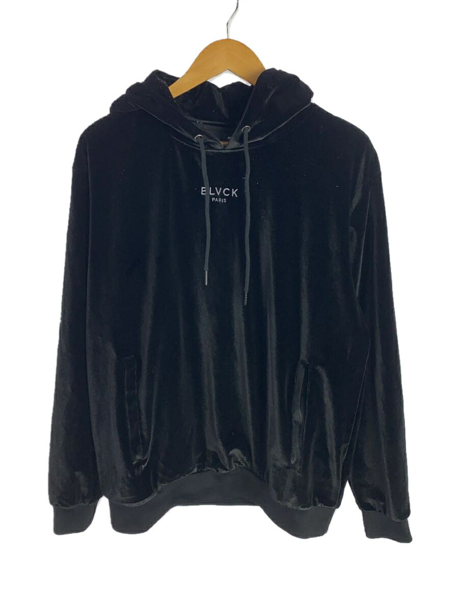 【中古】BLVCK PARIS/パーカー/M/ベロア/BLK【メンズウェア】