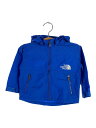 【中古】THE NORTH FACE◆ジャージ/80cm/ナイロン/BLU/無地【キッズ】