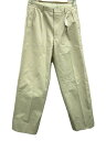 【中古】LE◆ボトム/3/コットン/クリーム/22-030-053-2000-1-0【メンズウェア】