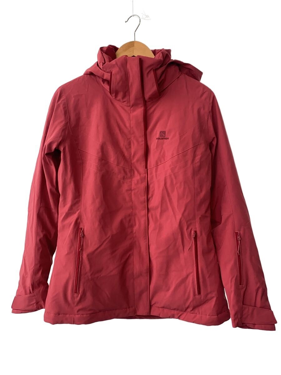 【中古】salomon◆ウェアー/M/RED/C12087【スポーツ】