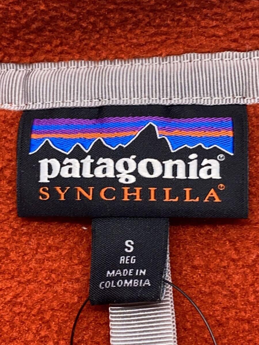 【中古】patagonia◆フリースジャケット/S/ポリエステル/ORN/STY25450FA17【メンズウェア】
