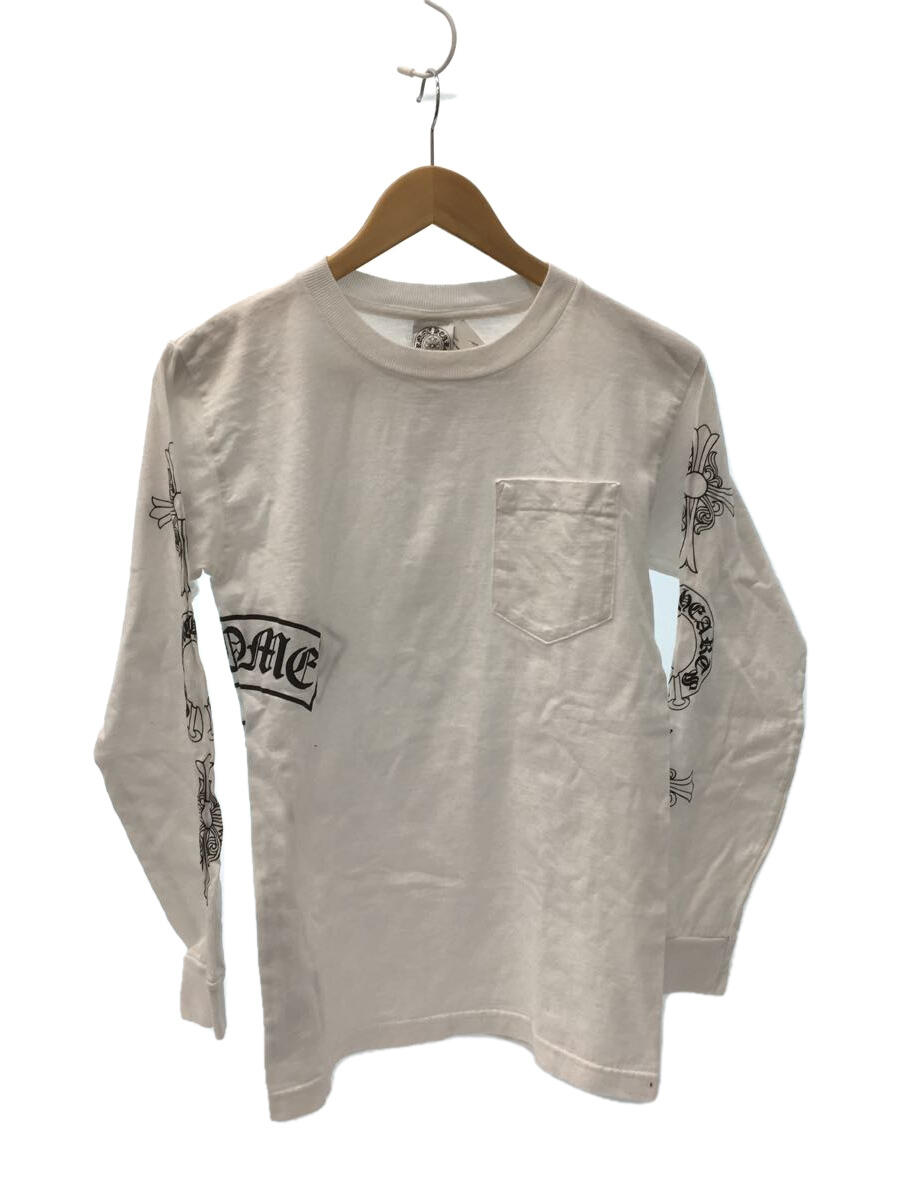 【中古】CHROME HEARTS◆長袖Tシャツ/S/