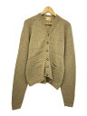 【中古】カーディガン(厚手)/XL/ウール/BRW/無地//【メンズウェア】