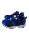 【中古】Reebok◆CLASSIC/INSTAPUMP FURY ROAD/インスタポンプフューリーロード/24.5cm/BLU【シューズ】