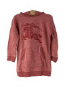 【中古】BURBERRY CHILDREN◆バーバリーチルドレン/ワンピース/110cm/コットン/ピンク/C8P11-675-16【キッズ】