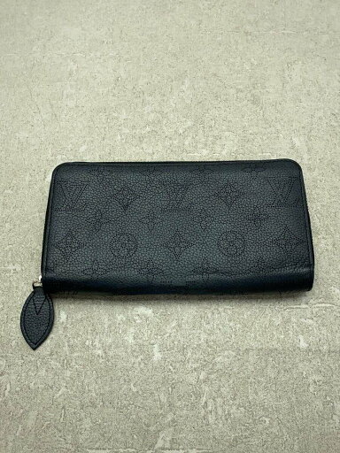 【中古】LOUIS VUITTON◆ジッピー・ウォレット_マヒナ_BLK/牛革/BLK/レディース【服飾雑貨他】 【中古】LOUIS VUITTON◆ジッピー・ウォレット_マヒナ_BLK/牛革/BLK/レディース【服飾雑貨他】