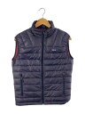 【中古】patagonia◆ダウンベスト/XS/ポリエステル/NVY/84621FA13【メンズウェ ...