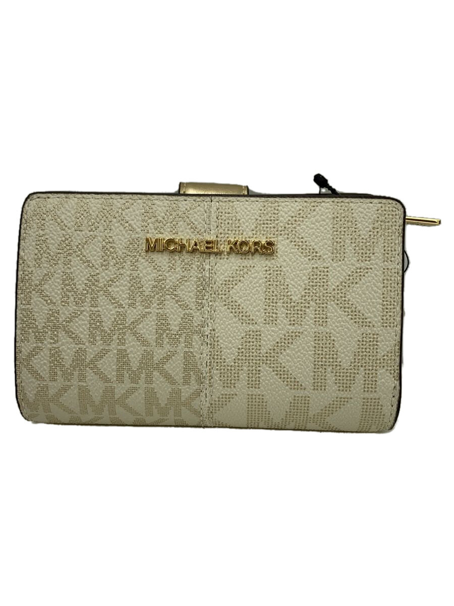 楽天2nd STREET 楽天市場店【中古】MICHAEL KORS◆2つ折り財布/--/WHT/総柄/レディース/35F4GTVF6M705【服飾雑貨他】