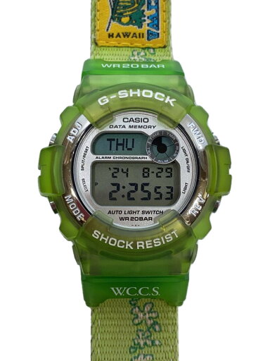 【中古】CASIO◆クォーツ腕時計・G-SHOCK/デジタル/GRN/グリーン///【服飾雑貨他】 【中古】CASIO◆クォーツ腕時計・G-SHOCK/デジタル/GRN/グリーン///【服飾雑貨他】