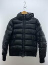 【中古】MONCLER◆ダウンジャケット/1/ナイロン/BLK/220914192605【メンズウェア】(4)