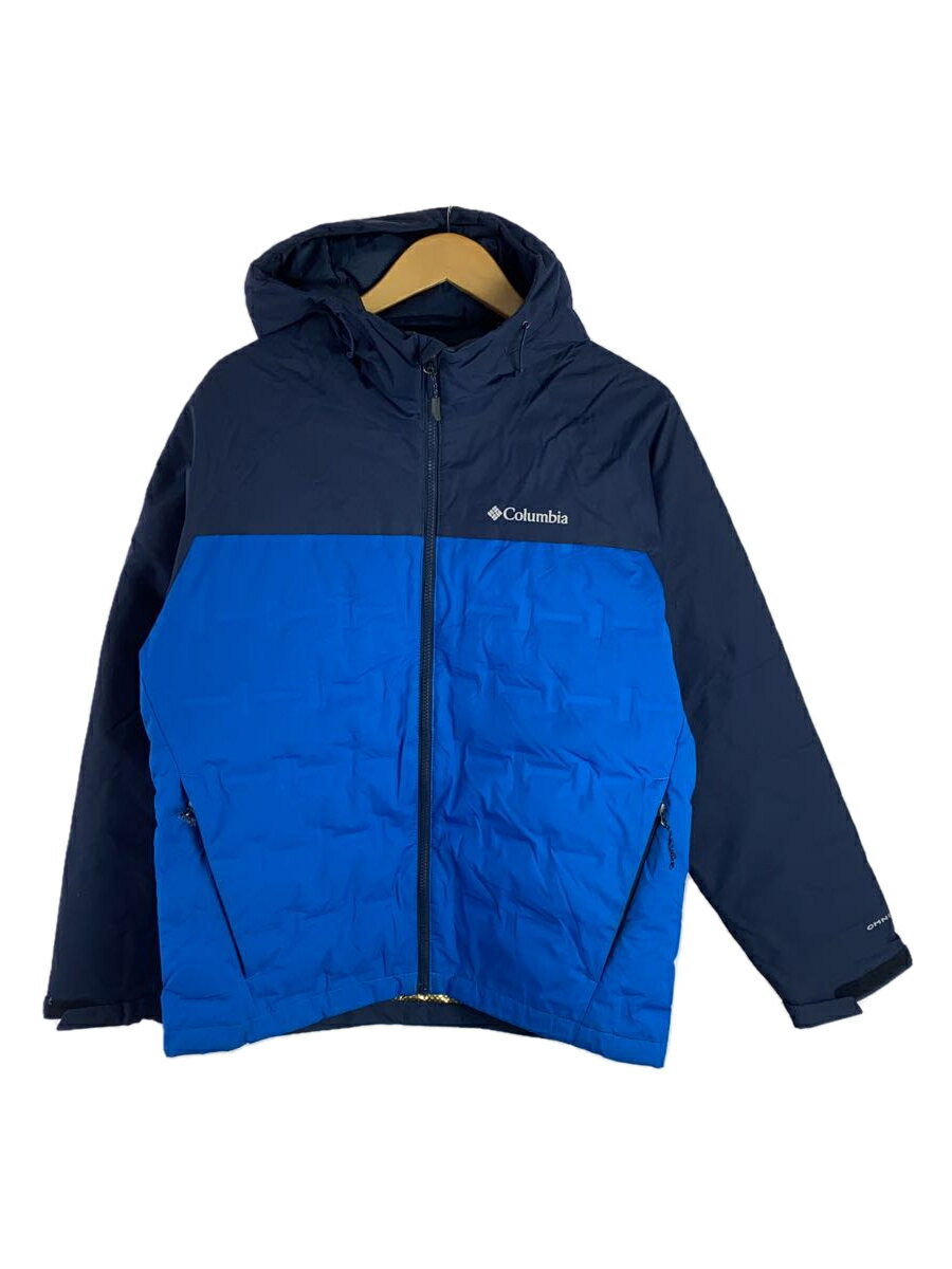 Columbia◆GRAND TREK II DOWN HOODED JACKET_グランドトレック 2 ダウン フーデッド/M