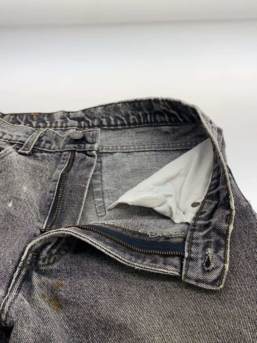 【中古】Levi’s◆ボトム/USA製/90s/31/デニム/GRY/550-4861【メンズウェア】