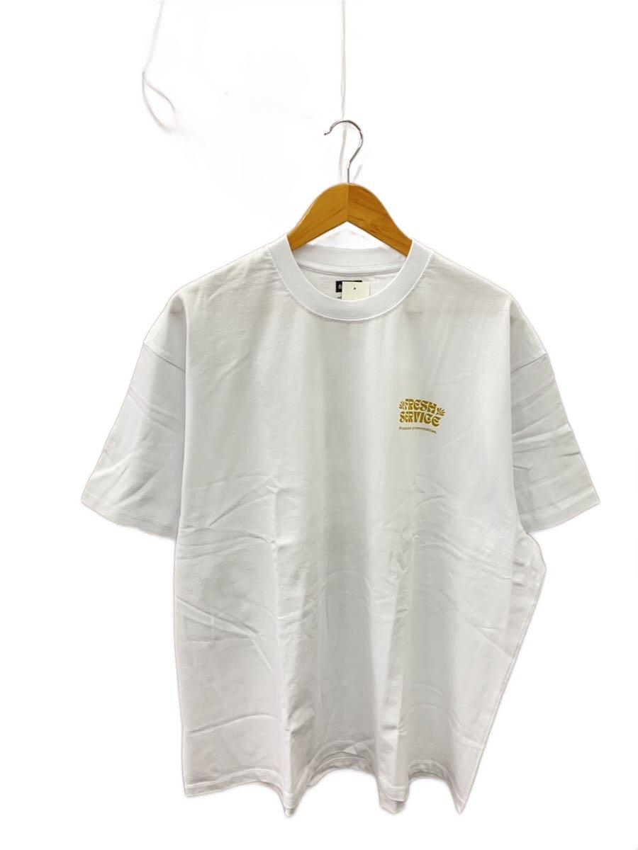 FreshService◆Tシャツ/L/コットン/WHT//