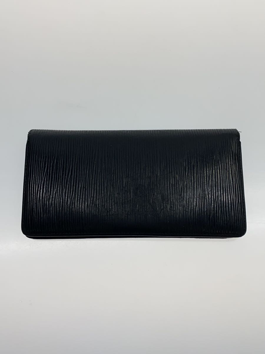 【中古】LOUIS VUITTON◆ポルト・フォイユ・プラザ_タイガ_BLK/PVC/BLK/メンズ【服飾雑貨他】