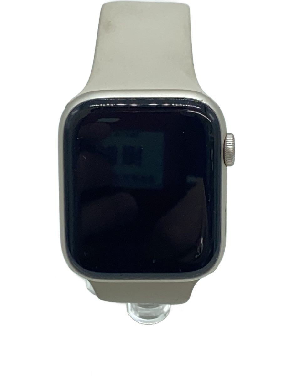 【中古】Apple◆Apple Watch SE 第2世代 GPSモデル 44mm MNJX3J/A [スターライト]/デジタル【服飾雑貨他】