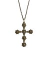 【中古】ANNA SUI◆クロスネックレス/ネックレス/SV925/SLV/トップ有/レディース【服飾雑貨他】
