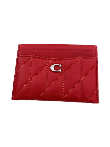 【中古】COACH◆ピローキルティングカードケース/CM434/レッド【服飾雑貨他】 【中古】COACH◆ピローキルティングカードケース/CM434/レッド【服飾雑貨他】