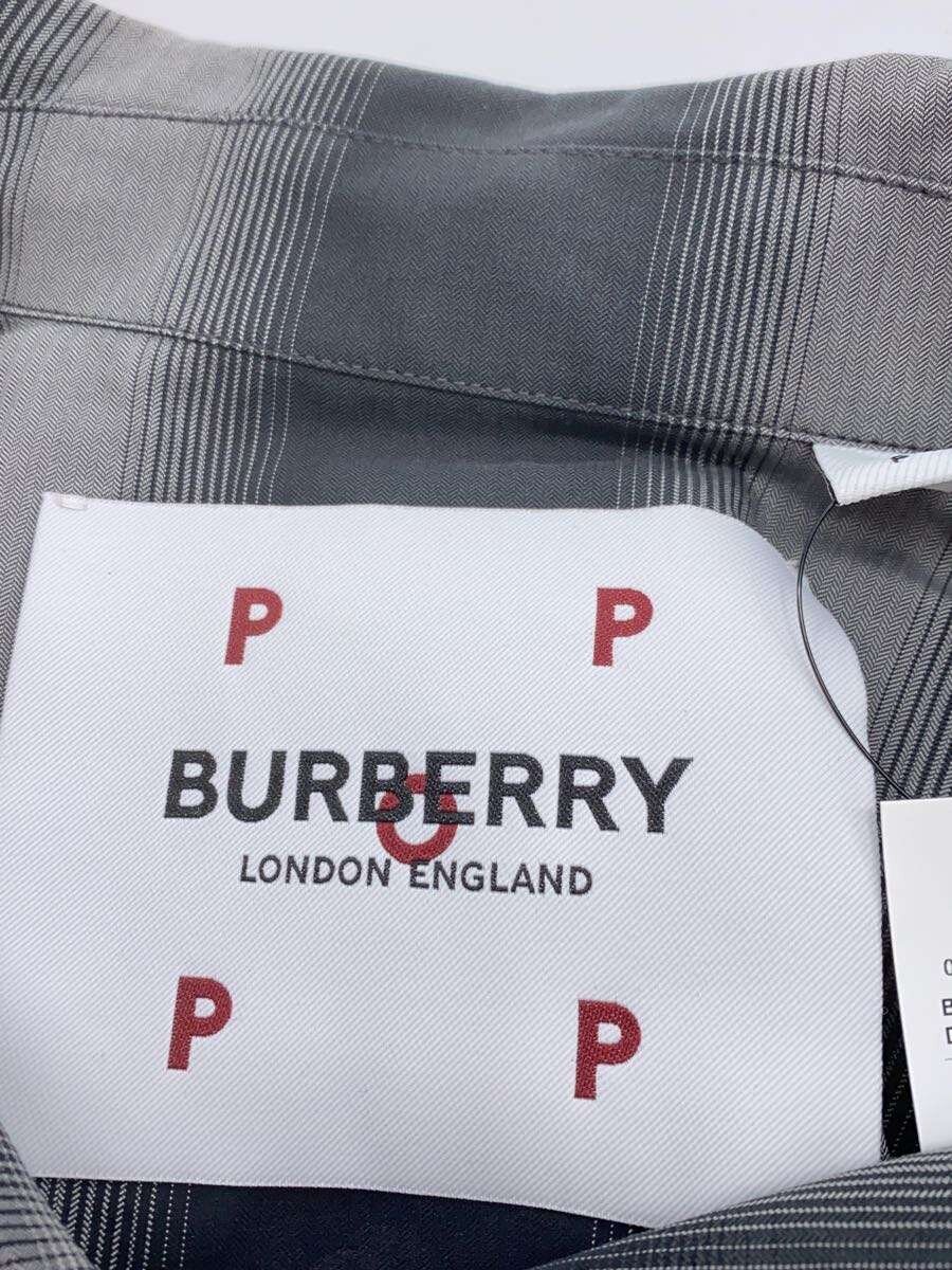 中古 BURBERRY ×POP TRADING COMPANY 半袖シャツ S コットン GRY チェック メンズウェア jumblestore-37797923 2nd STREET 楽天市場店 サンプル画像3