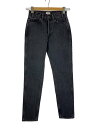 【中古】CIOTA◆ボトム/25/コットン/BLK/NPTL3SLMBK//【レディースウェア】