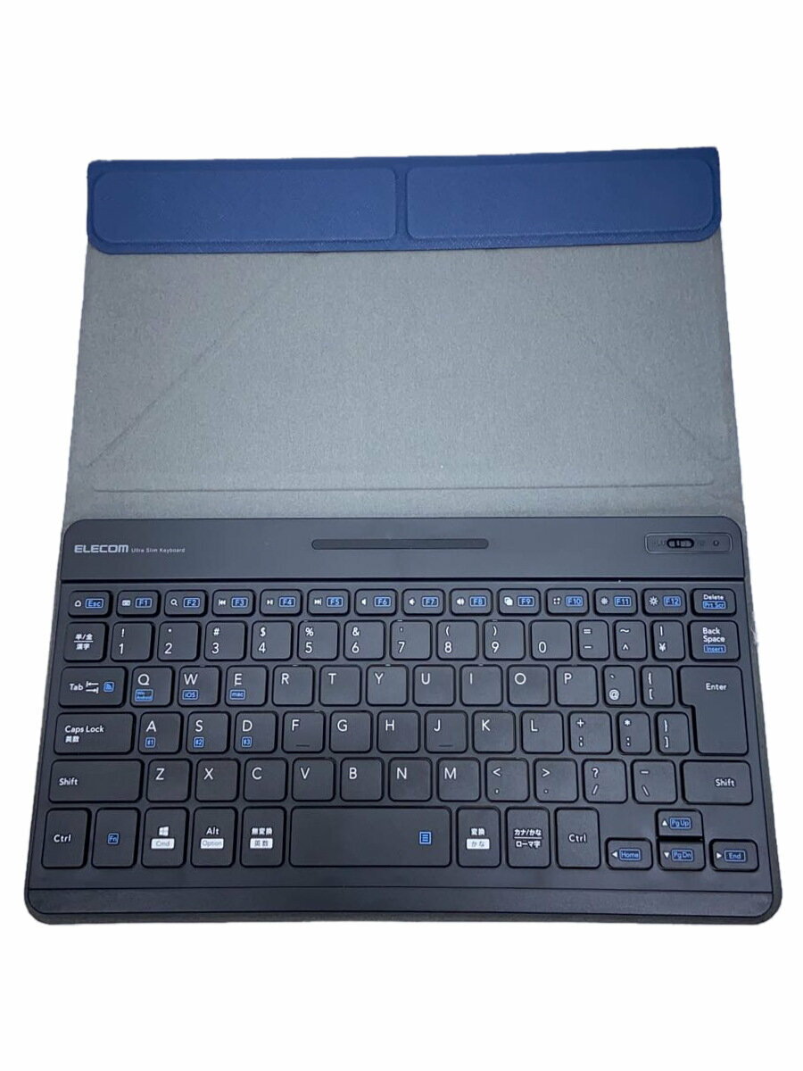 【中古】ELECOM◆キーボード TK-SLP01BK [ブラック]【パソコン】