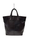 【中古】BOTTEGA VENETA◆トートバッグ/レザー/BRW/無地/189629【バッグ】