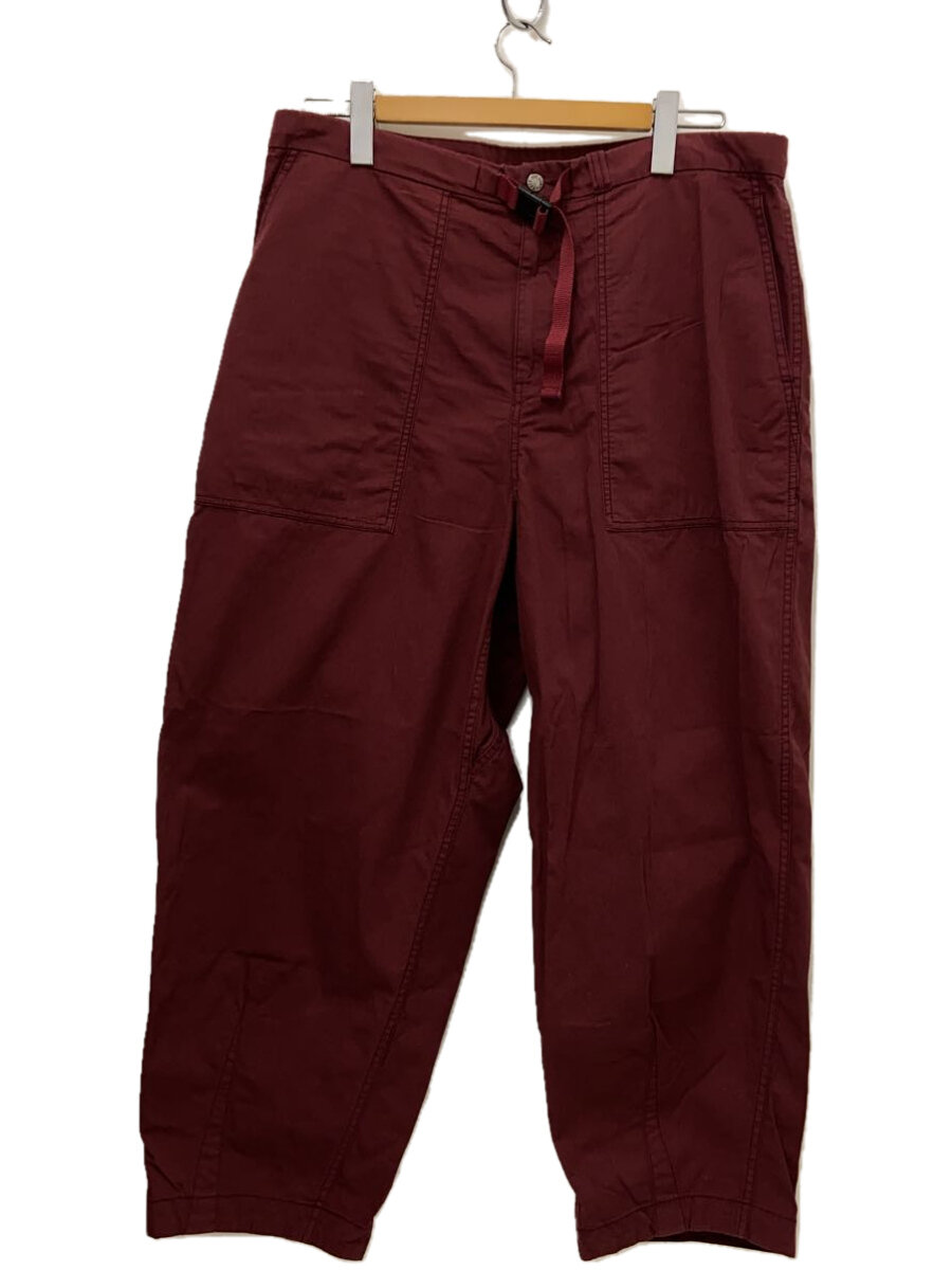 【中古】THE NORTH FACE PURPLE LABEL◆RIPSTOP WIDE CROPPED PANT/36/コットン/BRD/無地【メンズウェア】
