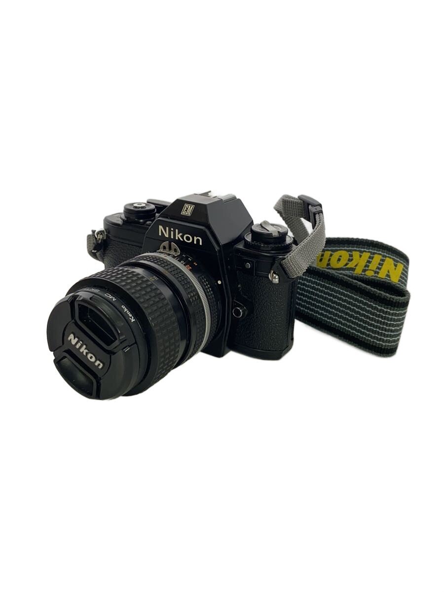 【ブランド】Nikon 【ブランドカナ】ニコン 【型番】 【程度】B 【カラー】 【キーワード】　　 2026/07/29 セカンドストリートサザンモール六甲店 【4898】【中古】Nikon◆フィルムカメラ/レンズ付フイルム/EM【カメラ】 ブランド Nikon 型番 カラー 実寸（cm） 【デジタルカメラその他】 幅：13 / 高さ：8.5 / 奥行：12 【その他】 その他サイズ：/ 商品は　セカンドストリートサザンモール六甲店の店頭にて販売しております。商品に関するお問合わせは、お電話(TEL:078-855-4462)にて、問合わせ番号：2339816004130をお伝えください。 配送方法やお支払い方法に関するお問い合わせは、サポートセンターまでご連絡をお願いします。 ※お電話の対応は営業時間内のみとなります。お問い合わせフォームでお問い合わせの際はご注文番号をご記入下さい この商品に関する出品店舗からのコメント レンズ内若干の汚れあり
