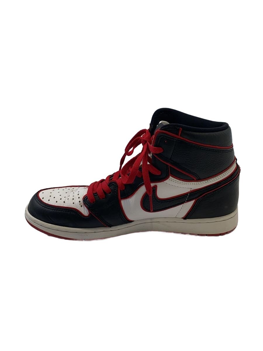NIKE◆AIR JORDAN 1 RETRO HIGH OG/エアジョーダン1レトロハイ/ブラック/555088-062/