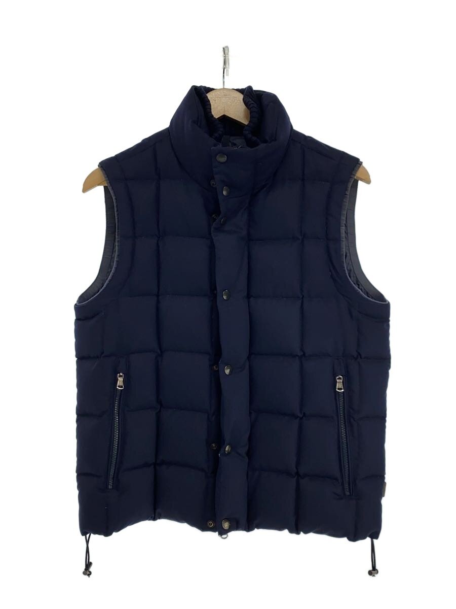 【中古】MONCLER◆TENAY GILET/ダウンベスト/2/ウール/NVY/無地/a20914 ...