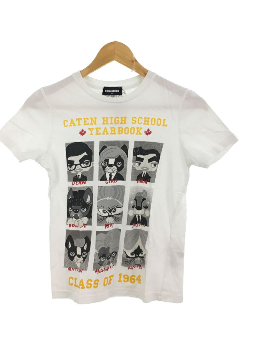 【中古】DSQUARED2◆Tシャツ/12/コット