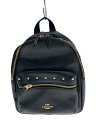 【中古】COACH◆リュック/レザー/BLK/F45070【バッグ】