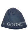 【中古】CANADA GOOSE◆ニットキャップ/FREE/ウール/BLK/メンズ/5224m【服飾雑貨他】