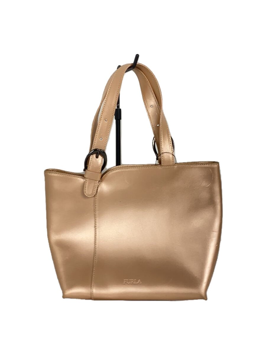 【中古】FURLA◆ハンドバッグ/レザー