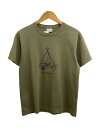 Columbia◆Tシャツ/M/コットン/KHK/PM1811