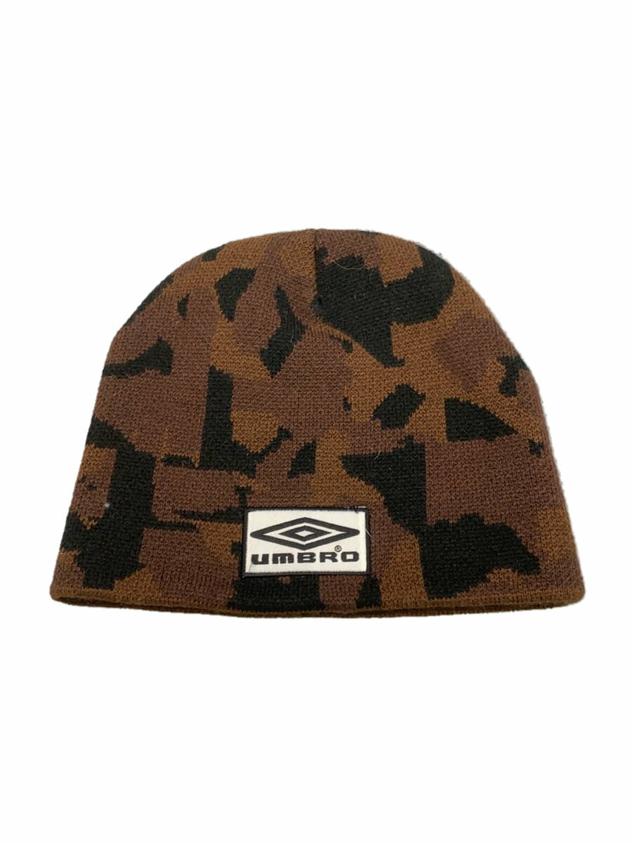 【中古】UMBRO◆ニットキャップ/--/マルチカラー/総柄/メンズ//【服飾雑貨他】