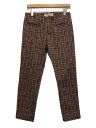 【中古】MARNI◆ボトム/38/ウール/ORN/チェック/PAMAM14U 00TW501【レディースウェア】