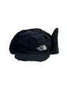 【中古】THE NORTH FACE◆フロンティアキャップ/フライトキャップ/ナイロン/BLK/無地/メンズ/NN41414【服飾雑貨他】