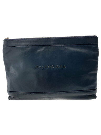 【中古】BALENCIAGA◆セカンドバッグ/レザー/BLK/420407.4012.C.538735【バッグ】 【中古】BALENCIAGA◆セカンドバッグ/レザー/BLK/420407.4012.C.538735【バッグ】