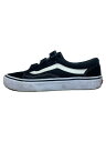 【中古】VANS◆ローカットスニーカー/23cm/BLK/キャンバス【シューズ】